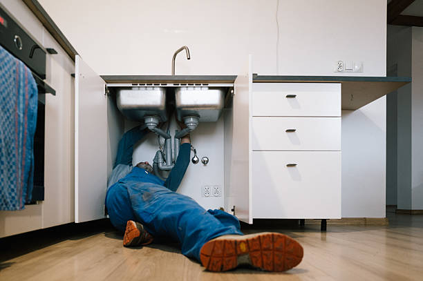Professional Drain Cleaning technician working in Mooseheart, IL